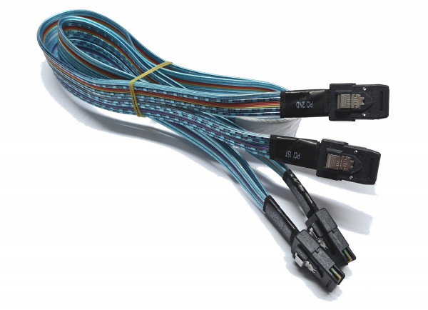 HP miniSAS Dual Kabel SFF-8087-8087 697689-002 0,8m mSAS-mSAS