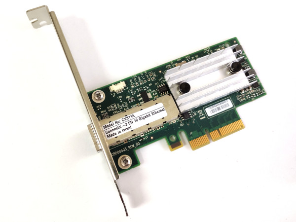 Mellanox ConnectX-3 PCIe x4 NIC 10 Gigabit 10GBe SFP+ CX311A Server Adapter