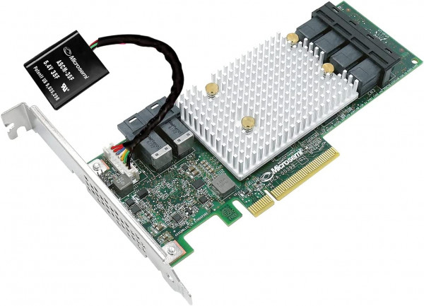 Microchip Adaptec SmartRAID 3154-16i PCIe 3.0 x8 Raid Controller 4GB DDR4 16x SATA/SAS