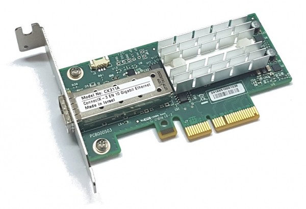 Mellanox ConnectX-3 PCIe x4 NIC 10 Gigabit 10GBe SFP+ CX311A Server Adapter LP