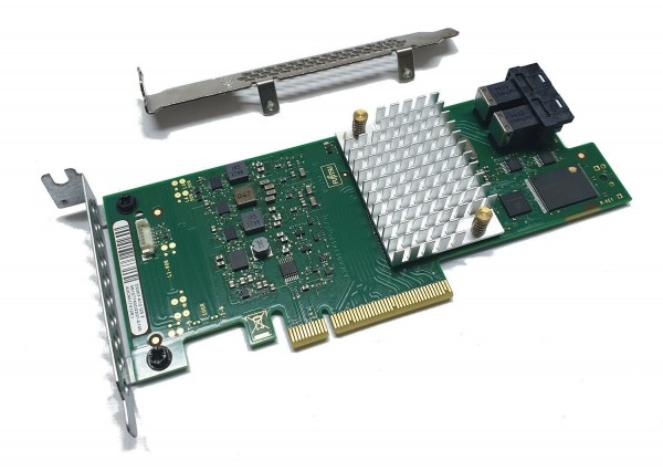 Fujitsu D3307 CP400i SATA / SAS HBA Controller IT-Mode 12Gb PCIe x8 LSI 9300-8i
