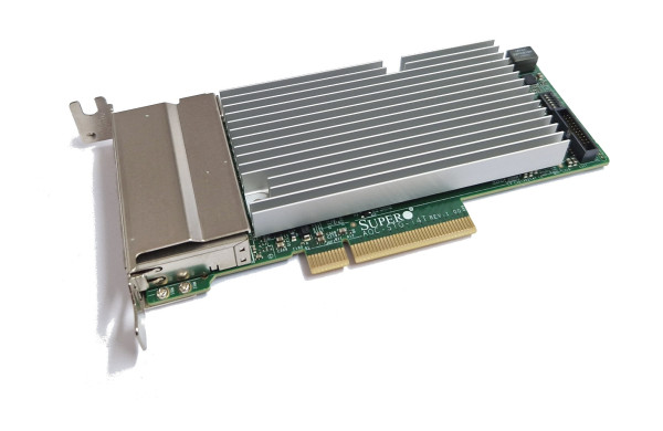 Supermicro AOC-STG-i4T 10Gigabit 10GBe BaseT Quad Port Server NIC Intel X557-T4 LP