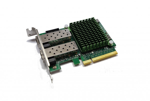 Supermicro AOC-STGN-i2S 10GBe SFP+ Low Profile Dual Port Server Adapter Intel X520-DA2