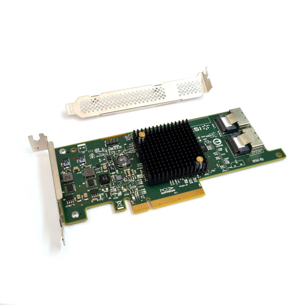 Broadcom 9207-8i SAS2308 6G SATA SAS HBA PCIe x8 Avago LSI 9217-8i RAID IT Mode