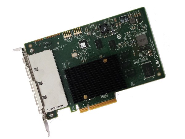 Avago LSI SAS 9201-16e SATA / SAS HBA Controller extern 6Gbps PCIe x8