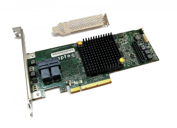 Adaptec 7805 8-port intern SATA / SAS RAID Controller 6G PCIe x8 3.0 1024MB 1GB