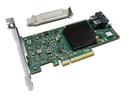Intel RS3UC080 12G SATA/SAS Controller RAID HBA PCIe x8 3.0 IT-Mode 9300-8i 9311-8i