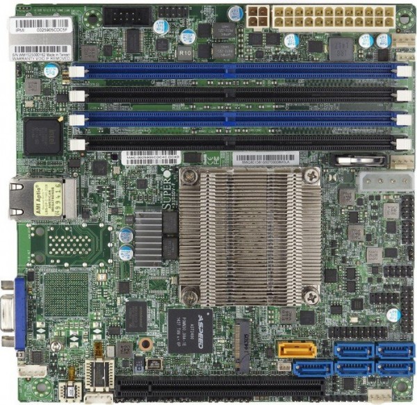 Supermicro X10SDV-F retail Xeon D-1541 PCIe x16 m.2 IPMI ITX DDR4 Server passiv