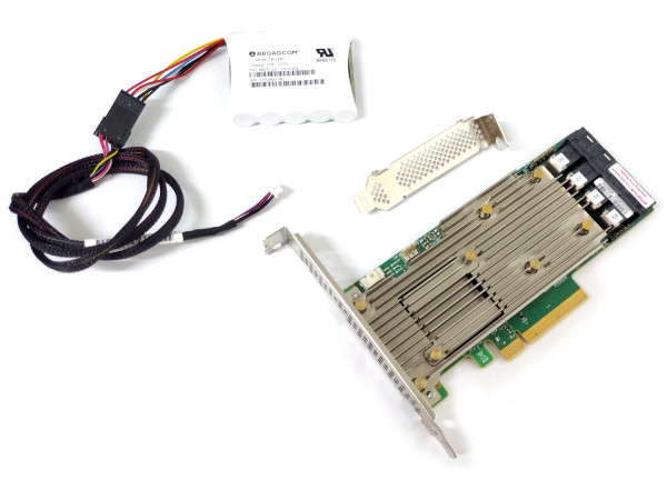 LSI Broadcom Megaraid 9460-16i 4GB RAID Controller 12Gbps SATA SAS PCIe x8 CVM
