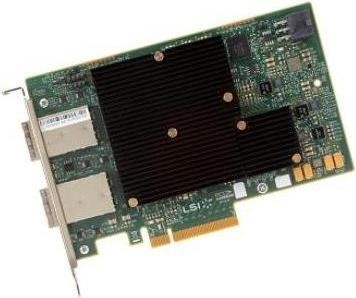 Broadcom LSI 9300-16e SATA / SAS HBA Controller RAID 12Gbps PCIe x8 Avago IT FW